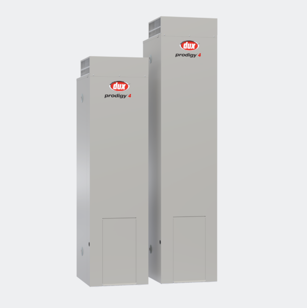 Dux Prodigy 4 Star 135L Gas Storage Hot Water System range