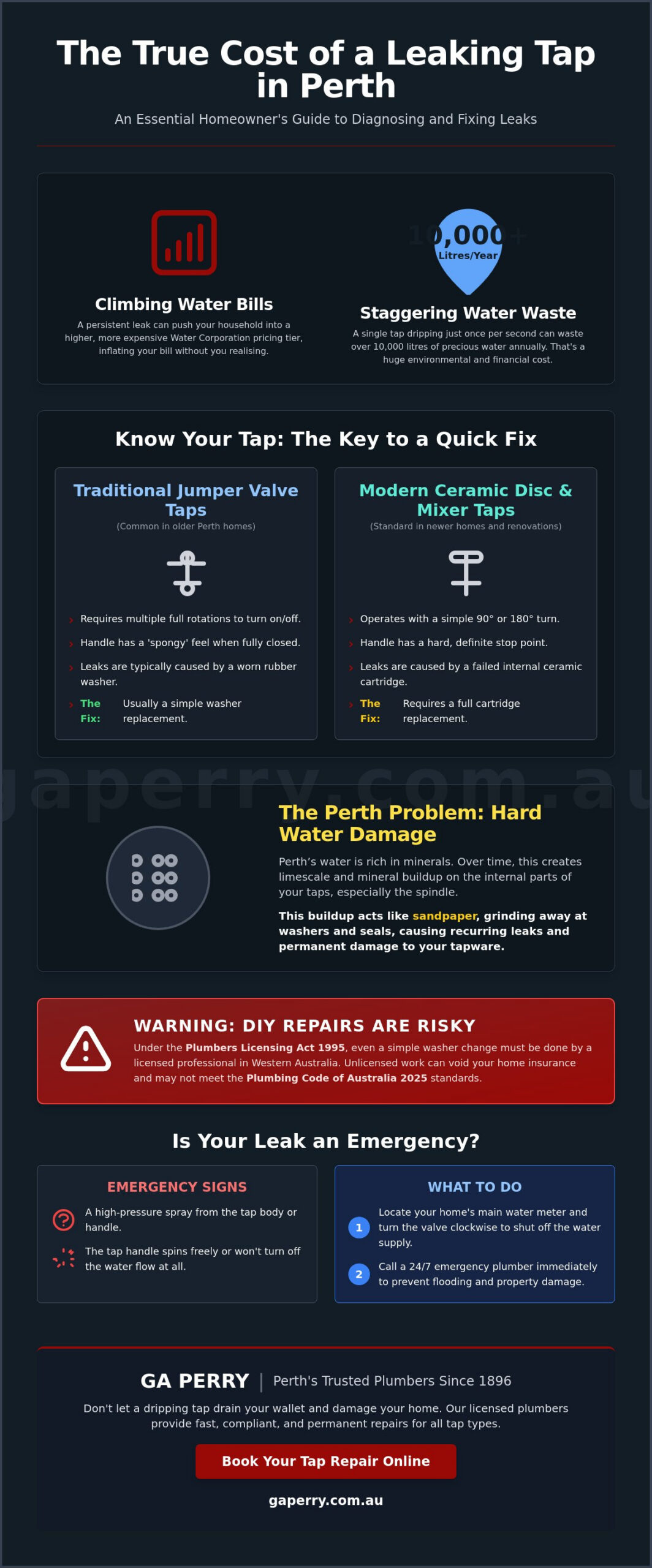 Expert Leaking Tap Repair Perth: The 2026 Homeowner’s Guide