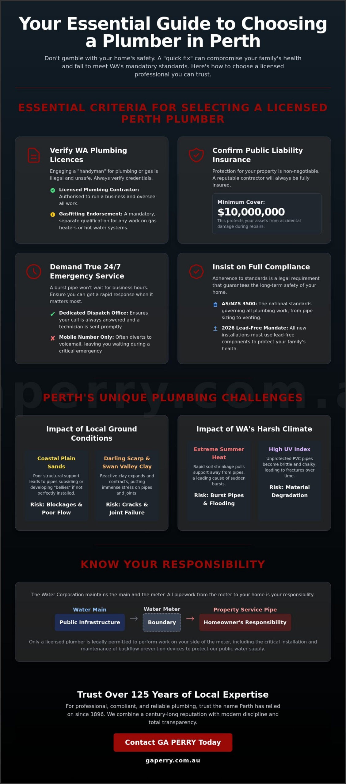 Professional Plumber Perth: The 2026 Homeowner’s Guide to Quality Service